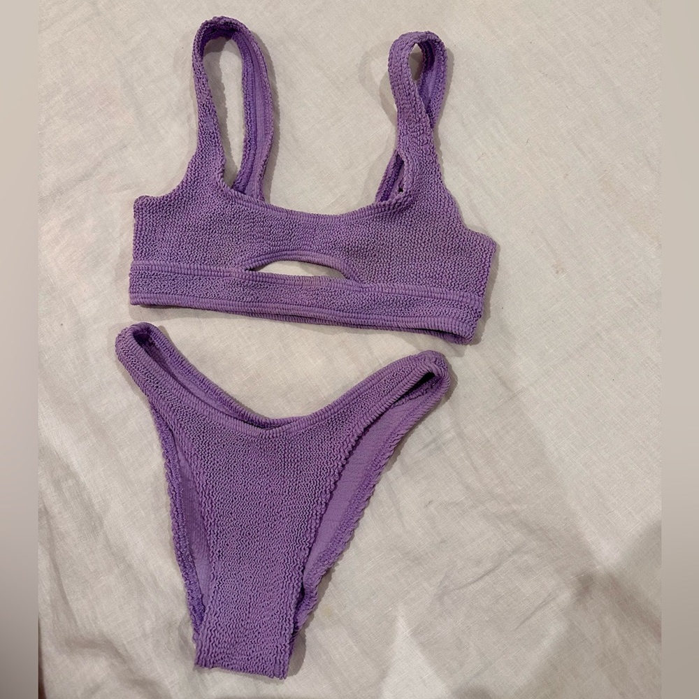Bond-Eye Swimsuit Set - Sasha Crop top, Scene bottom